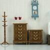 ibasenice 2Pcs 1 16 Scale Dollhouse Furniture Miniature Cabinet and Corner Cabinet for Tiny House Bedroom Decor Accessories view 2