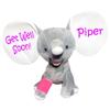 Broken Arm Gifts for Kids - Personalized Stuffed Elephant - Get Well Soon Gifts for Kids - Free Gift Wrapping - Broken Leg Gifts - Broken Bone Care Package view 3