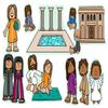 Jesus at The Pool of Bethesda Heals People Felt Bible Story for Flannnel Boards Miracles view 1