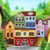 TOPBSFARNY 6PCS DIY Dollhouse Kit Creative Assembly Miniature Scenery Doll House Mini World Series Miniature Collection 3D Wooden Puzzle for Chirstmas Toy (QH-6PCS) view 3