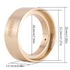 INJORA Brass Inner Rings Wheel Weights for TRX4M 1/18 RC Crawler Stock Tires Upgrade,29g/pcs view 2