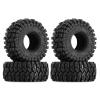 INJORA 1.0 Tires-58 * 24mm All Terrain Super King Trekker Soft Sticky Tires for TRX4M 1/18 1/24 RC Crawler SCX24 AX24,T1017 view 1