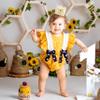 SYESQL Bee 1st Birthday Cone Hat - First Birthday Party Hat, Happy Baby's Day Photo Props ( Banner) view 4