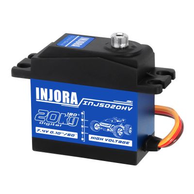INJORA 20KG Digital Servo High Voltage Waterproof Servo for 1/10 RC Car ARRMA KRATON Upgrade