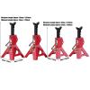 1:10 Scale RC Car Jack Stands, Adjustable Height Metal Repair Stands for Axial SCX10 D90 Wraith RC Crawler Car Maintenance Accessories view 3