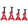 1:10 Scale RC Car Jack Stands, Adjustable Height Metal Repair Stands for Axial SCX10 D90 Wraith RC Crawler Car Maintenance Accessories view 4