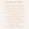 100% Grass-Fed Whipped Tallow Balm (Coconut) view 3