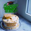 Gyufise 1 Pack 2026 Graduation Cake Topper with Glitter Class of 2026 Cake Topper Diploma Grad Cap Class of 2026 Cake Picks Decorations for 2026 Graduation Theme Party Supplies Green view 4