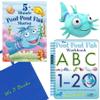 Pout-Pout Fish Book Set Includes 12 Stories in One Volume by Deborah Diesen, Dan Hanna, Wipe Clean Workbook ABC 1-20, Officially Licensed Stuffed Animal Plush and Gift Bag (Friendship and Learning) view 1