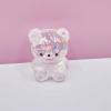 BOEBIZ Cute Little Bear Gold Powder Sequins Malt Candy Pinch Fun Slow Rebound Decompression Toy Pink Corners view 1