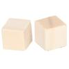 Wooden Cubes, 100Pcs Wooden Blocks, Educational Game Cubes, for Weddings, Children's Parties Decoration view 2