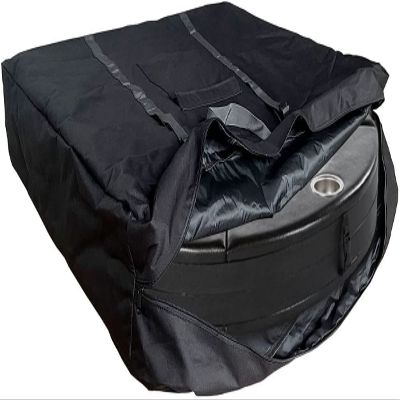 Poker Table Bag for Folding Storage or Carry - 71" Cover 600D Heavy Duty Oxford Fabric Accessories Black