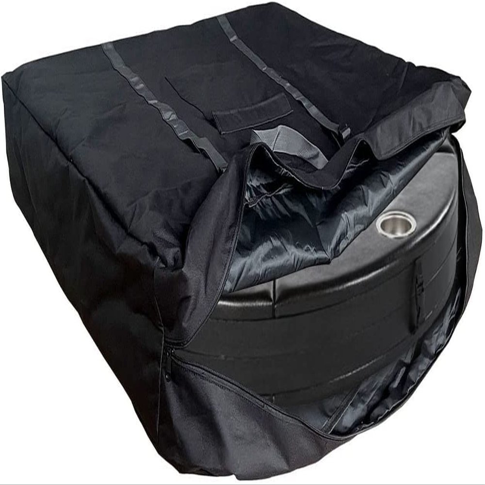 Poker Table Bag for Folding Storage or Carry - 71" Cover 600D Heavy Duty Oxford Fabric Accessories Black