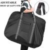 Poker Table Bag for Folding Storage or Carry - 71" Cover 600D Heavy Duty Oxford Fabric Accessories Black view 3