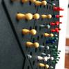 Archtwain Chinese Checkers Wall Hanging Game Board view 2