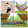 Double Layers Climbing Net for Kids and Adults-Playground Play Safety Net-Climbing Cargo net Tree House net Cargo Rope net Treehouse Climbing Netting (Size : 4.5X4.5m) view 2