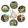 Double Layers Climbing Net for Kids and Adults-Playground Play Safety Net-Climbing Cargo net Tree House net Cargo Rope net Treehouse Climbing Netting (Size : 4.5X4.5m) view 4