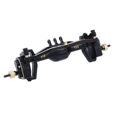 Palumma Brass Heightening Front Portal Axle Assemble for Traxxas TRX4M 1/18 RC Upgrade Parts(Front)