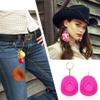 XIPEGPA 120PCS Plastic Mini Western Cowboy Cowgirl Hats Cute Miniature Hat West Party Crafts for Cowboy Cowgirl Party Supplies view 4