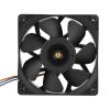 Fydun Cooling Fan, DC 12V 2 7A 6000RPM Replacement 4 Pin Connector for Antminer S7 S9 view 1
