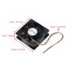 Fydun Cooling Fan, DC 12V 2 7A 6000RPM Replacement 4 Pin Connector for Antminer S7 S9 view 2