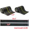 dspitwod Road Tape for Kids Car Toy Road Tape Track Play, Stick to Floors and Table Flat Surface,No Residue, 2-Pack of 3.9 Inch Wide x 32.8 ft Black Tape for Kids Gift view 4