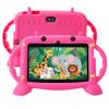 MengDash Kids Tablet, Android 11 Tablet for Kids 7 inch 2-10, Educational Learning Toddler Tablet, 3GB RAM+32GB ROM Storage, Google Play YouTube, Baby Girl boy Present (Red) view 1
