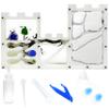 EXBEPE Large Sand Ant Farm Castle,Ant Habitat Ecosystem to Study Ant Colony Behavior Science Educational Kit for Kids view 1