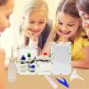 EXBEPE Large Sand Ant Farm Castle,Ant Habitat Ecosystem to Study Ant Colony Behavior Science Educational Kit for Kids view 2