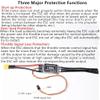 ApisQueen BI-Directional 2-6S 100A ESC Electronic Speed Controller with 5.5V 5A BEC for Underwater Thruster and Motor view 2