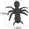 100 pcs Fake Black Ant Realistic Imitation for Halloween Prank Props Simple and Sophisticated Design view 4