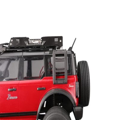 RC Car Antennas for 1/18 TRX4M, Nylon Antenna Tube with Base (Black)
