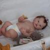 Angelbaby Reborn Newborn Real Life Baby Dolls Full Body Vinyl Silicone 19 Inch Realistic Girl Baby Doll with Soft Skin Washable Child Doll Sets Gifts view 2