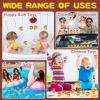 24 Sets Cowboy Rubber Duck with Cute Cow Print Hat and Scarf Mini Rubber Duckies Farm Theme Party Supplies Bathtub Toys Western Theme Party Decoration(Cute Style) view 4