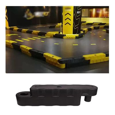 GRRICEPL Go Kart Race Water-Filled Fence, Kids Pedal Cars Barrier Cone for Public Area, Anti-Collision Guardrails for Commercial Event/Outdoor Activity Playground (Color : Black, Size : 100x18x12cm)