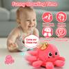 Baby Toys 6-12 Months Musical Crawling & Walking Octopus Plush Light up Stuffed Animal Dancing 1 Year Old Girl Gifts Music Sensory Infant Toy 0-6 7 8 9 Months Learning Newborn Baby Girls Birthday Gift view 2