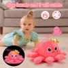 Baby Toys 6-12 Months Musical Crawling & Walking Octopus Plush Light up Stuffed Animal Dancing 1 Year Old Girl Gifts Music Sensory Infant Toy 0-6 7 8 9 Months Learning Newborn Baby Girls Birthday Gift view 3