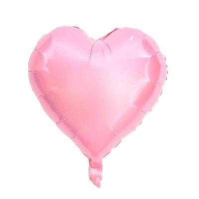 10pcs 10 inch Heart Aluminum Foil Balloons, Balloon Party Decoration Supplies, Party Wedding Birthday Decor Foil Balloons(Pink)