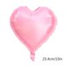 10pcs 10 inch Heart Aluminum Foil Balloons, Balloon Party Decoration Supplies, Party Wedding Birthday Decor Foil Balloons(Pink) view 2
