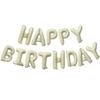 Happy Birthday Banner Beige Cream Matte White Sand Women Boy Girl Men Neutral Teddy Bear Birthday Decorations Boho Groovy Bday Party Decor 1st 2nd 5th 10th Sweet 16 21st 18th 30th 40th 50th 60th 70th view 1
