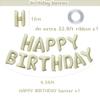 Happy Birthday Banner Beige Cream Matte White Sand Women Boy Girl Men Neutral Teddy Bear Birthday Decorations Boho Groovy Bday Party Decor 1st 2nd 5th 10th Sweet 16 21st 18th 30th 40th 50th 60th 70th view 3