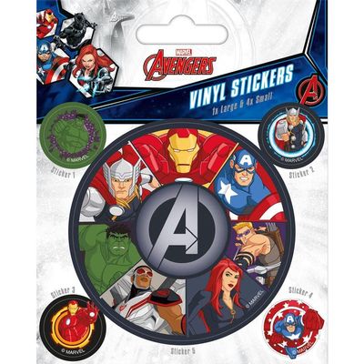 Marvel Avengers (Avengers Assemble) Vinyl Stickers Gadget Decals