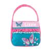 Stephen Joseph Personalized Butterfly Quilted Purse - Carrying Pocket Book Tote Bag Keepsake with Custom Name view 2