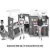 Barbie Replacement Parts for Fresh 'n Fun Food Truck Doll Playset - GMW07 ~ Replacement Drink Cups, Ice Cream and Silverware view 2