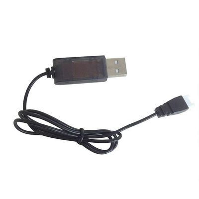 MOUDOAUER 1x RC Drone USB Battery Charger Cable for Syma X5 Series & Hubsan 107 Series (3.7V)