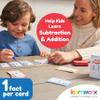 Addition and Subtraction Flash Cards 1st Grade | 366 Math Flash Cards 2nd Grade & 3rd | Subtraction & Addition | Math Facts 0-12 | for Kids Ages 4 5 6 7 | Family Bulk Flashcards view 4