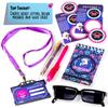 GirlZone Secret Agent Spy Kit for Girls Ages 8 to 12 | Invisible Ink Pen, Spy Glasses and ID Card | Fun Easter Gift for Kids Who Love Secret Missions" view 4