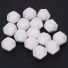12 Sided Blank Dice, Plastic Write On Cubes Teaching Gaming 30PCS Polyhedral for Education, D12 22mm Blank White Color Dice 12 Sided Can Be Written by Marker Pen for Board Games Accessories view 3