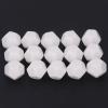 12 Sided Blank Dice, Plastic Write On Cubes Teaching Gaming 30PCS Polyhedral for Education, D12 22mm Blank White Color Dice 12 Sided Can Be Written by Marker Pen for Board Games Accessories view 4