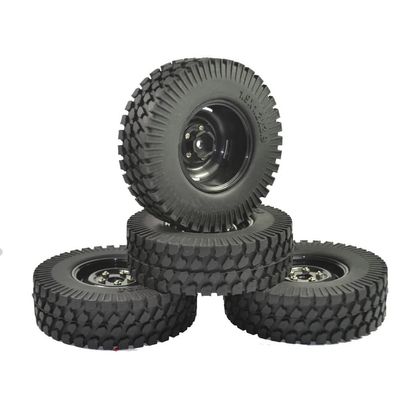 4PCS Durable 1.9 Inch Crawler Tires 98MM for Axial SCX10 D90 TF2 MST CC01 1:10 RC Spare Part Accessory